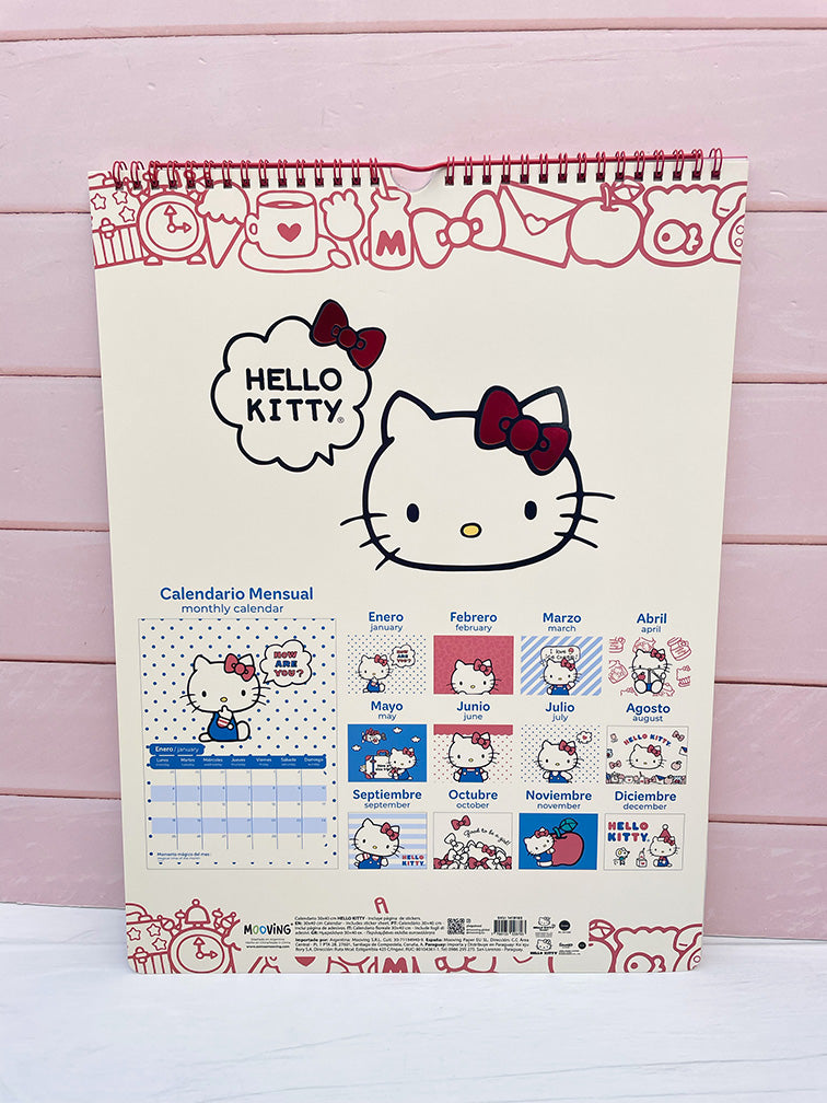 Calendario de Colgar Kitty 2027 Mooving