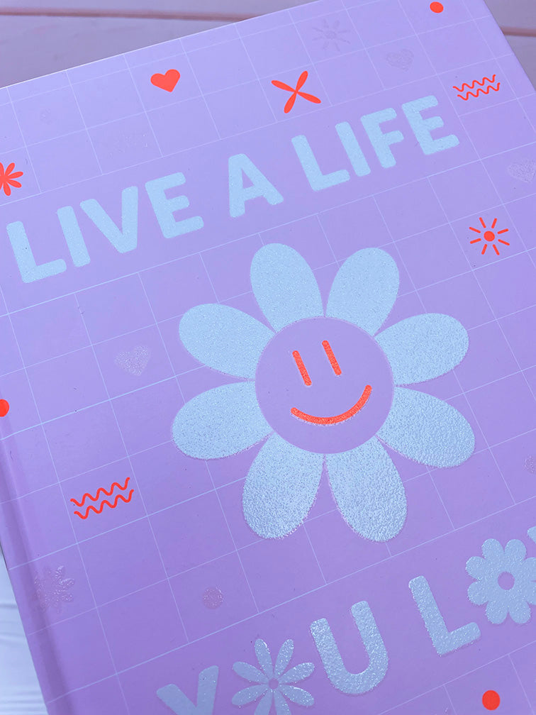 Cuaderno Flor 48 Hojas BIg Life