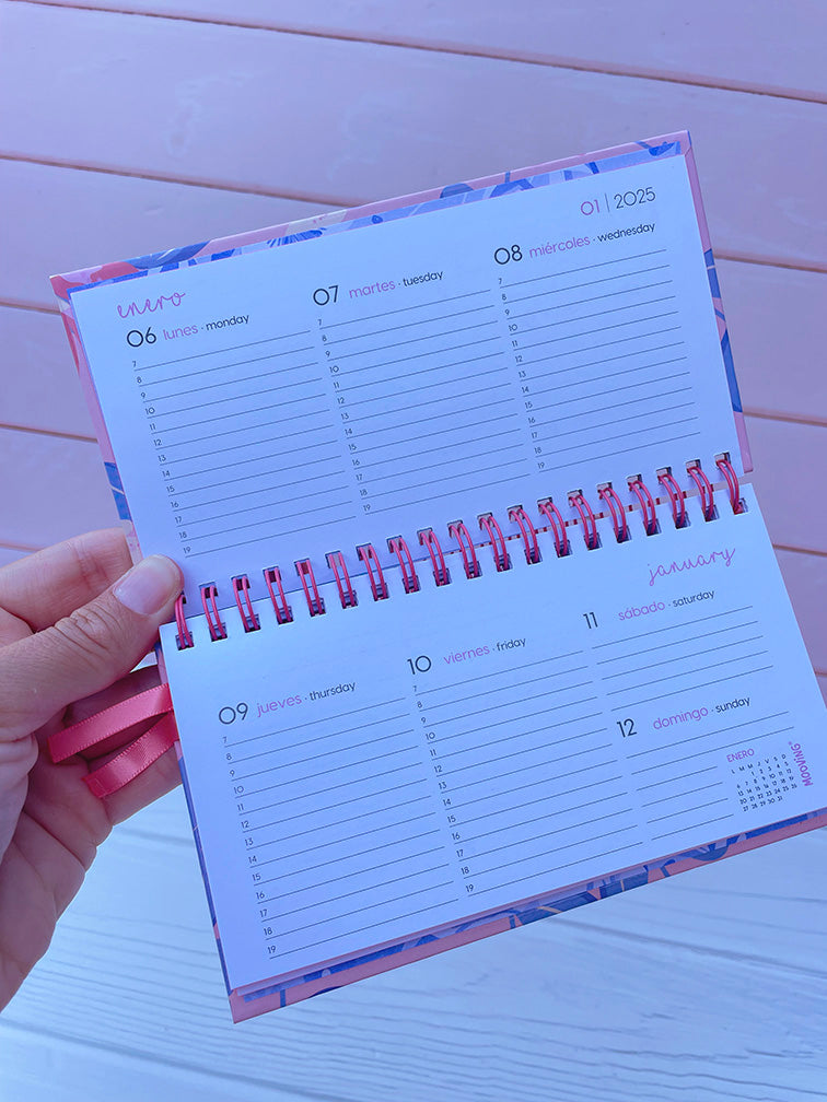 Agenda Semanal Pocket Mooving
