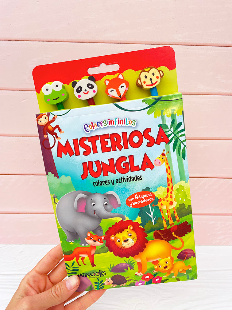 Libros para Pintar + Actividades con Colores y Gomas