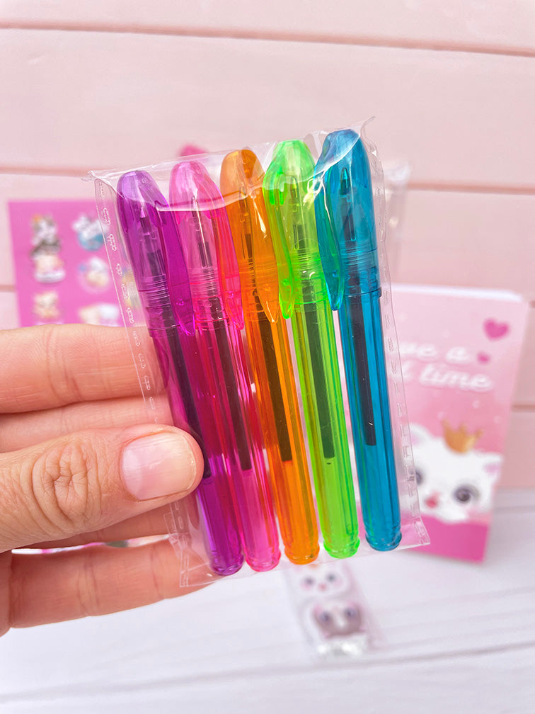 Set de Estuche con Papelería de Gatito