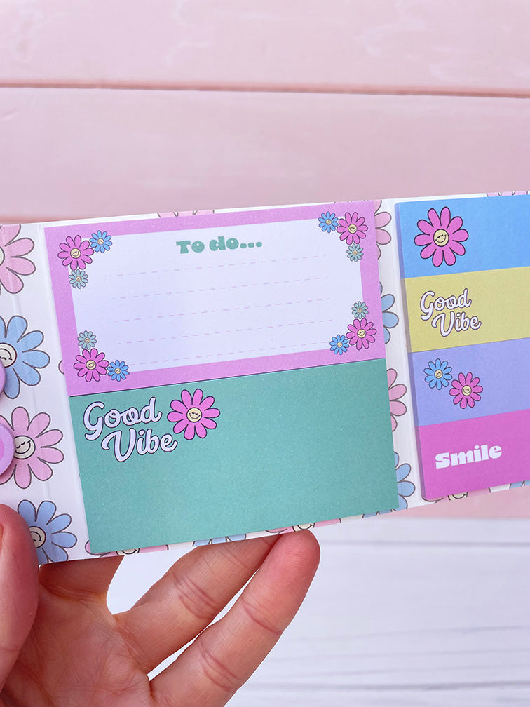 Set Flores de Notas Adhesivas