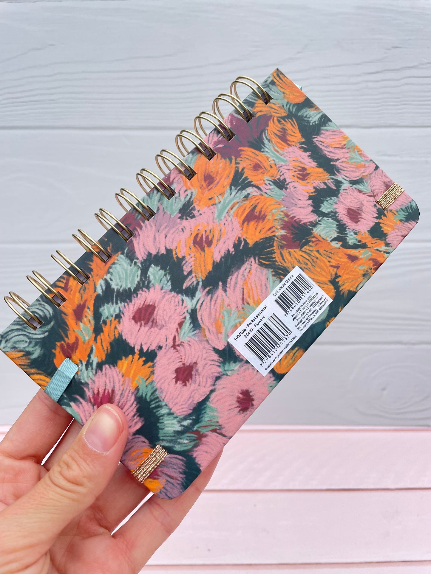 Agendas Semanales Pocket Fw Boho