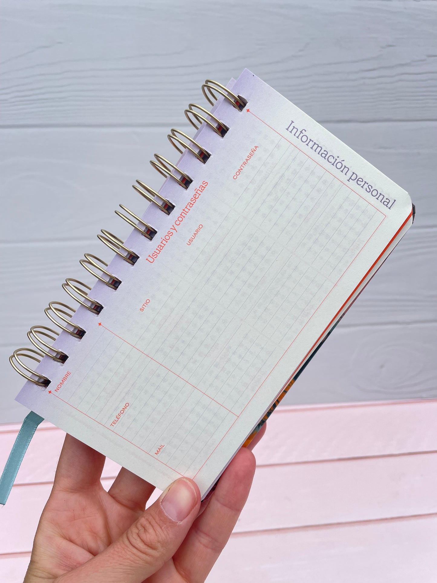 Agendas Semanales Pocket Fw Boho