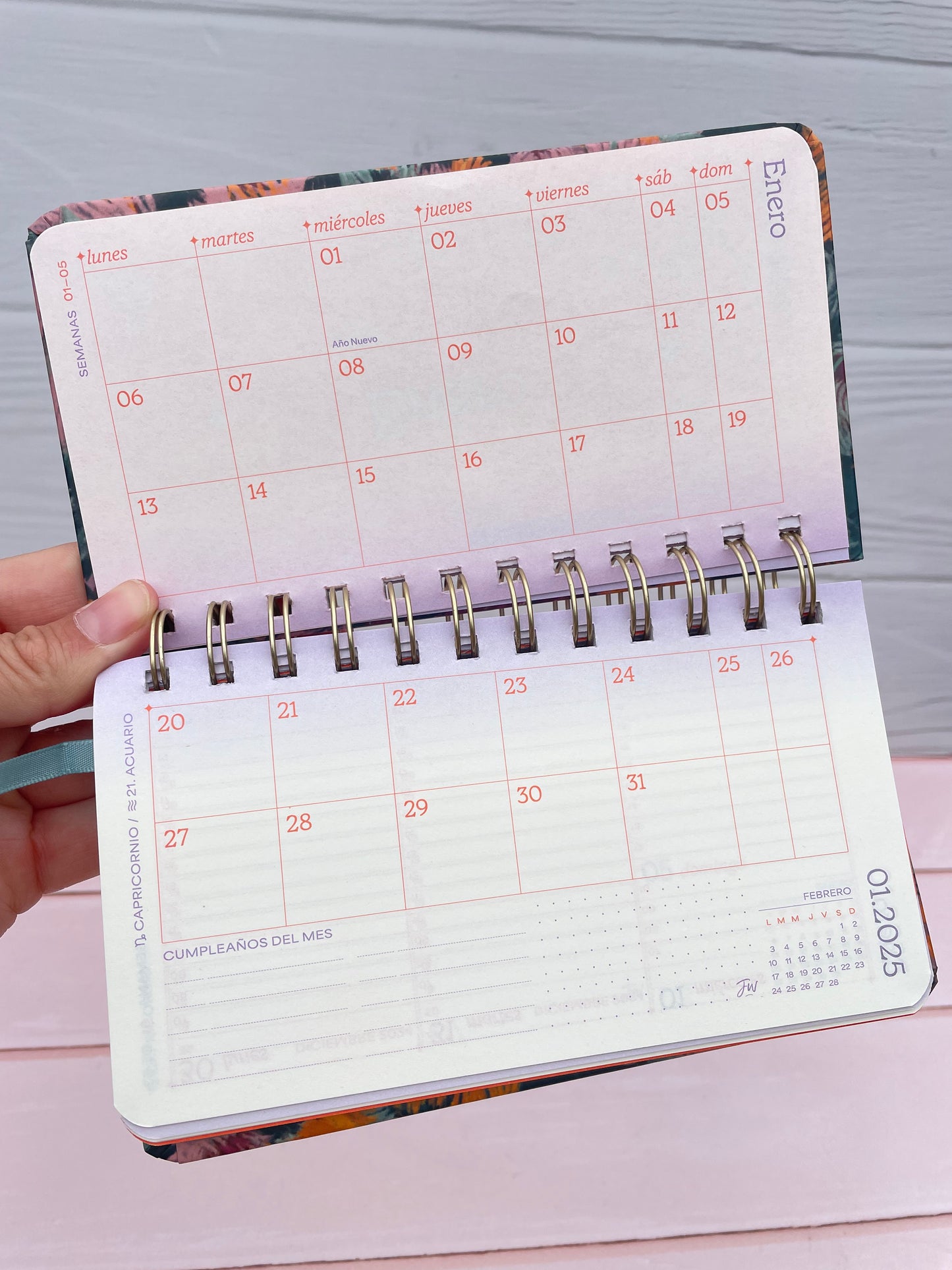 Agendas Semanales Pocket Fw Boho