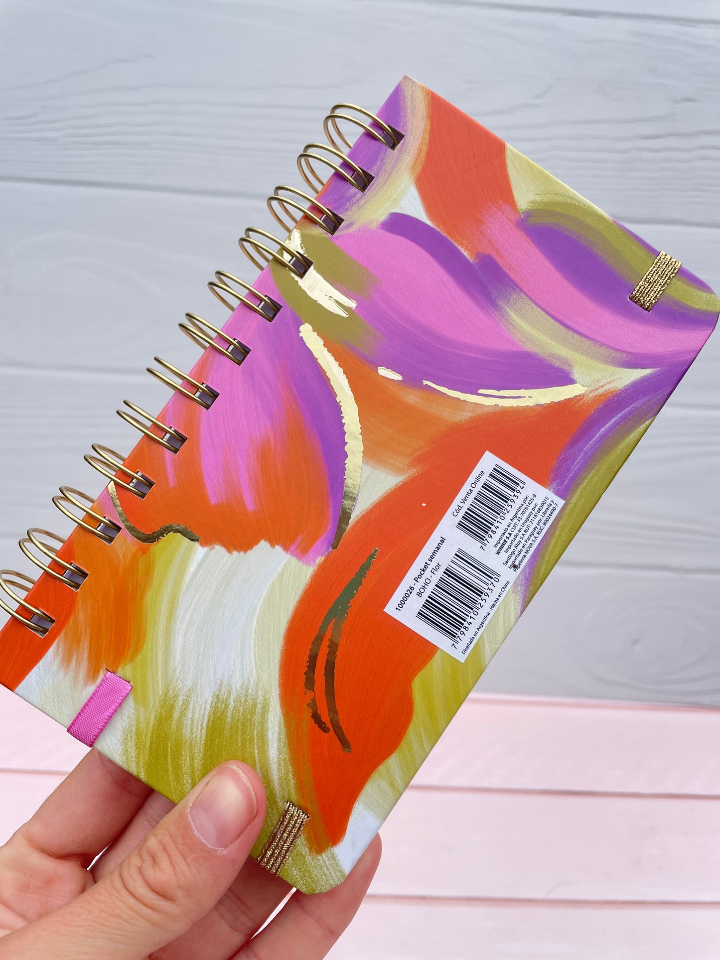 Agendas Semanales Pocket Fw Boho