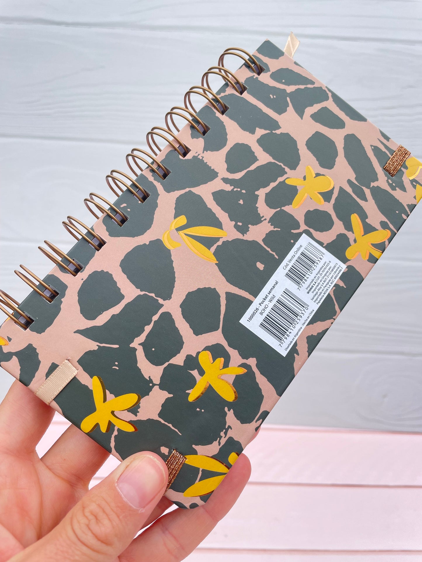 Agendas Semanales Pocket Fw Boho