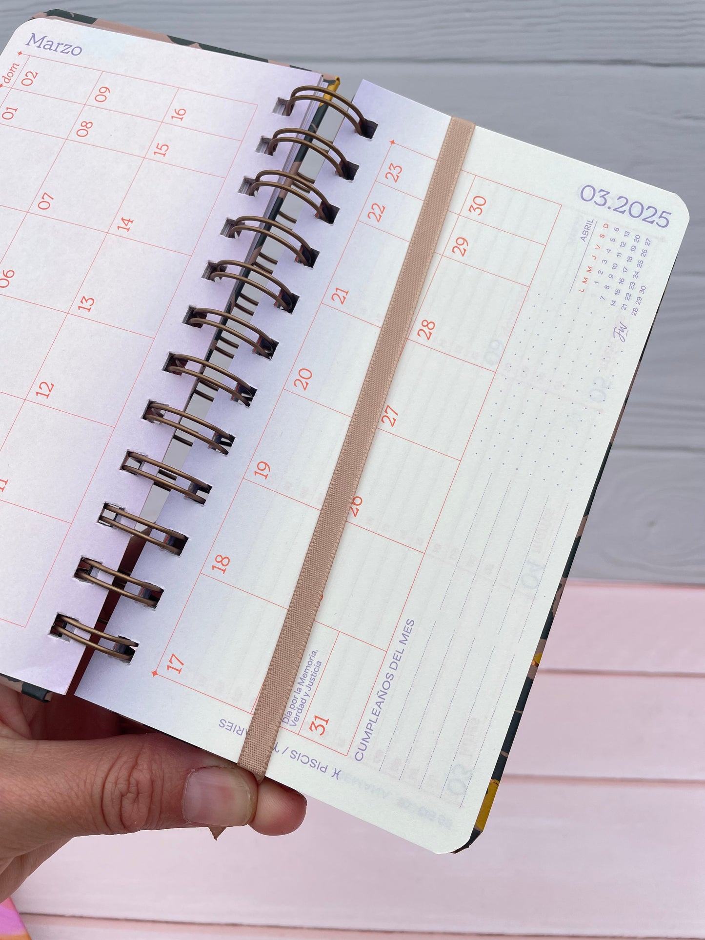 Agendas Semanales Pocket Fw Boho
