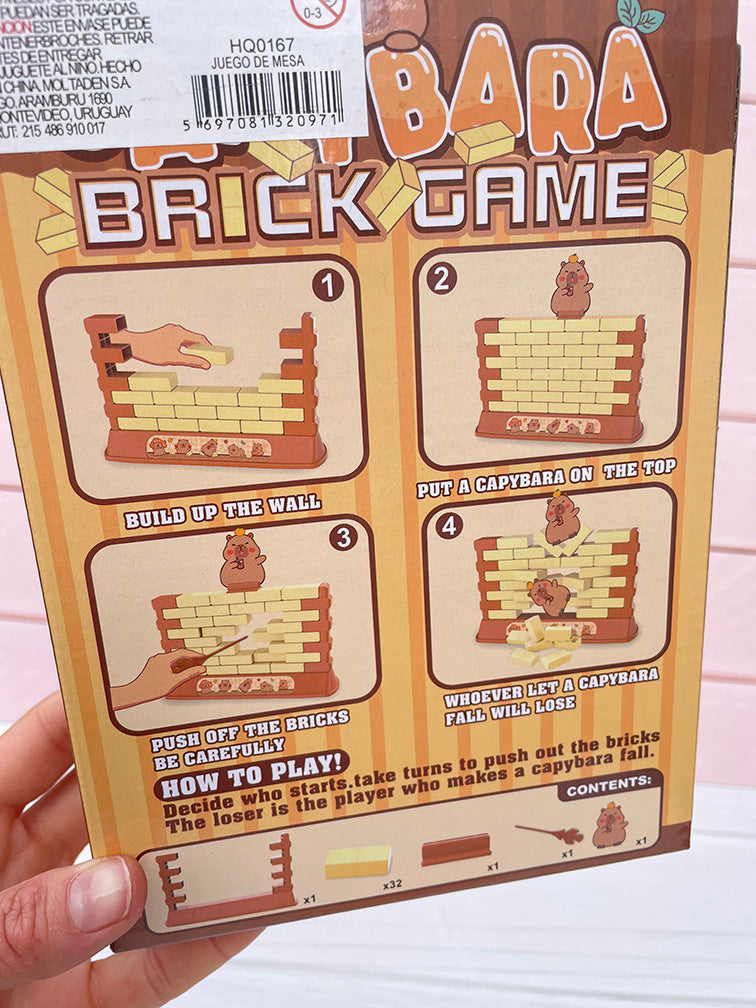 Juego de Ladrillos Capibara