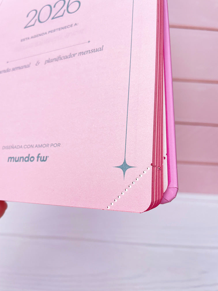 Agendas Semanales Cute Fw 2026