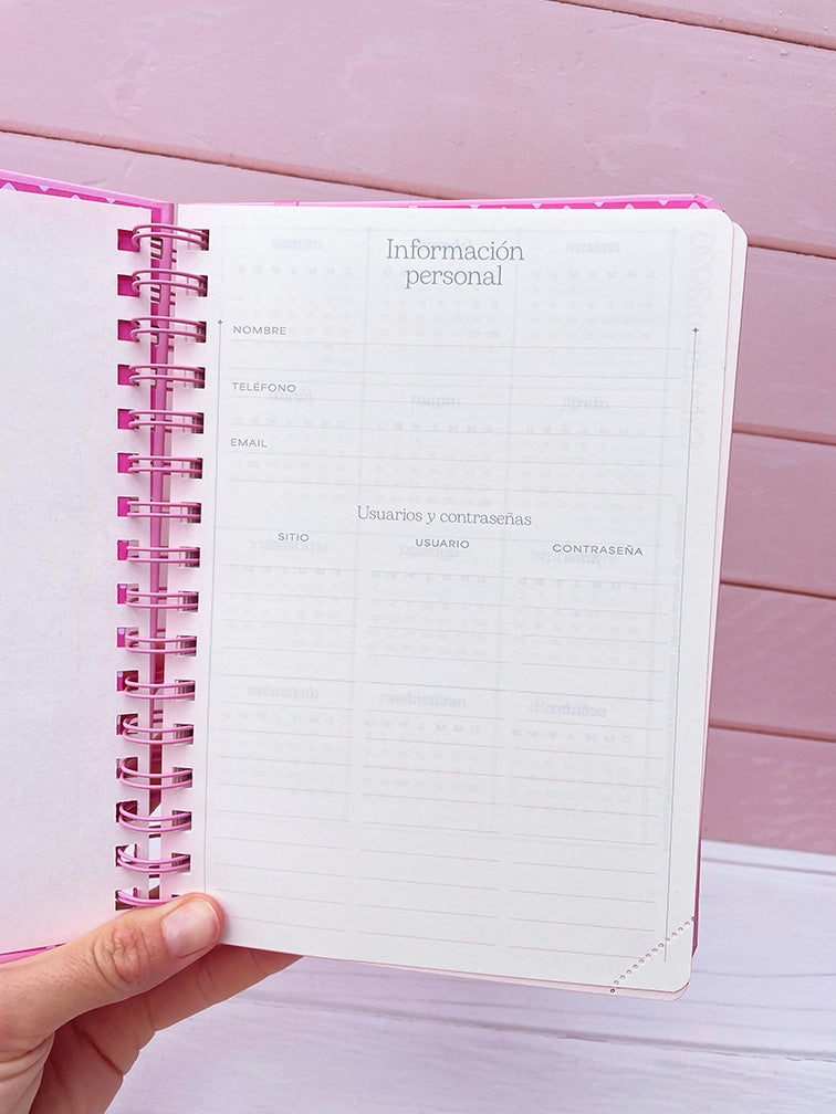 Agendas Semanales Cute Fw 2026