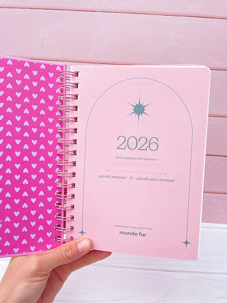 Agendas Semanales Cute Fw 2026