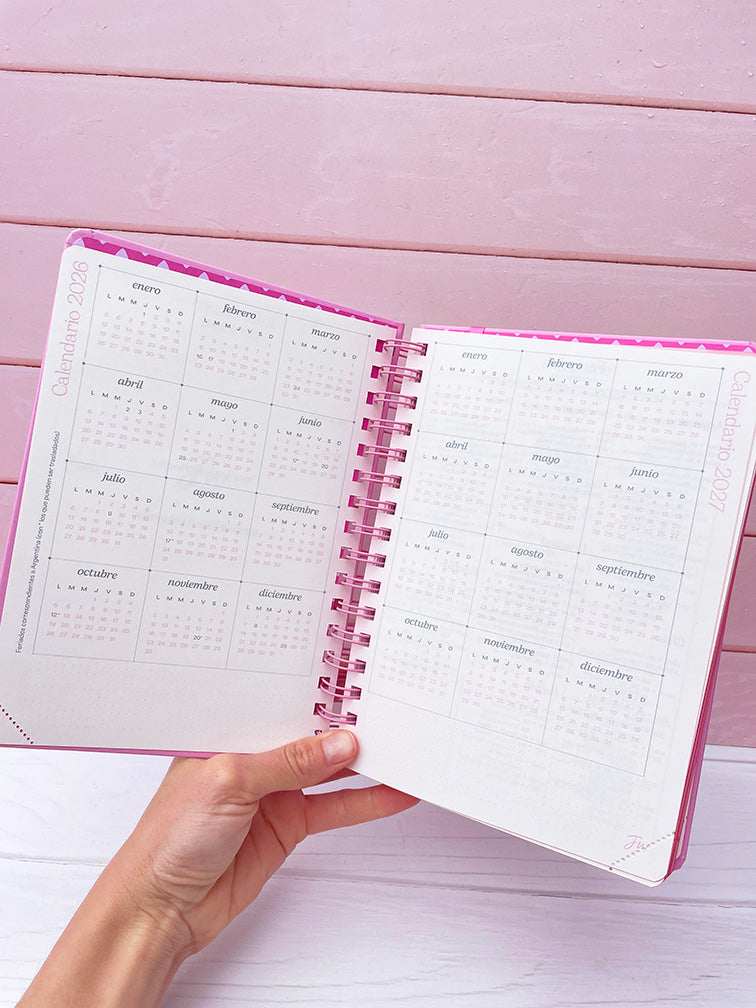 Agendas Semanales Cute Fw 2026