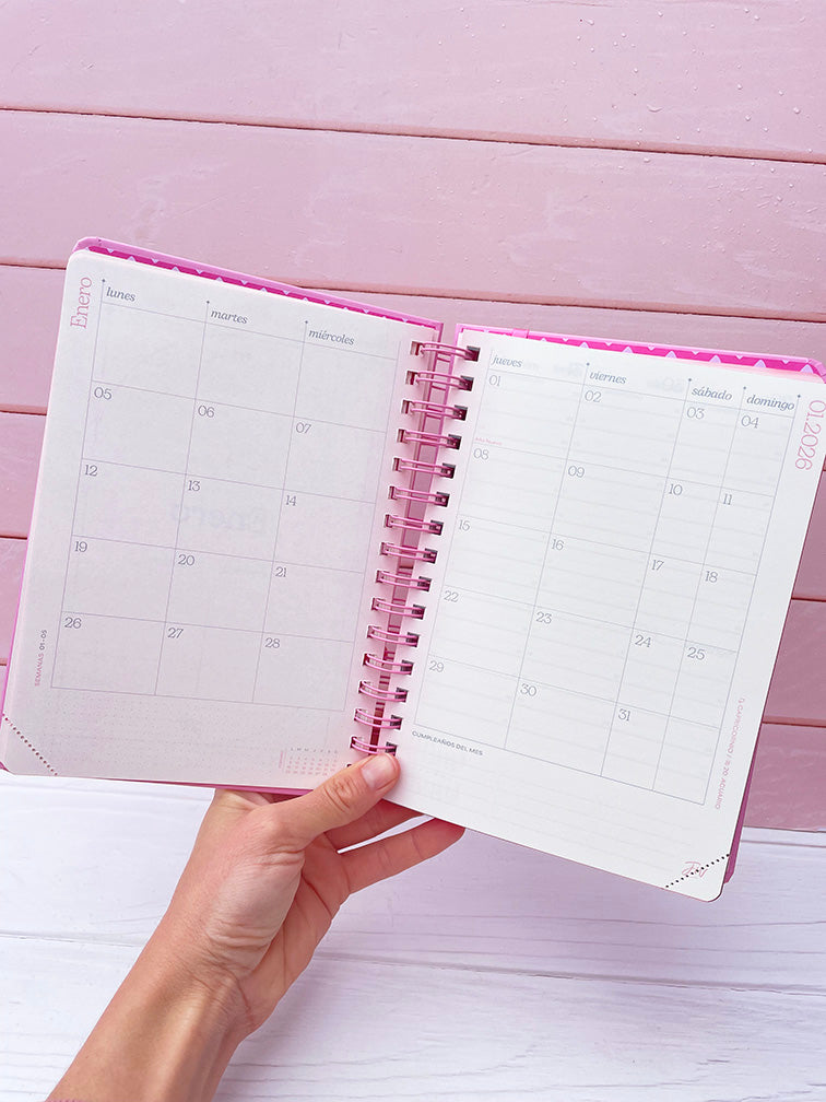 Agendas Semanales Cute Fw 2026