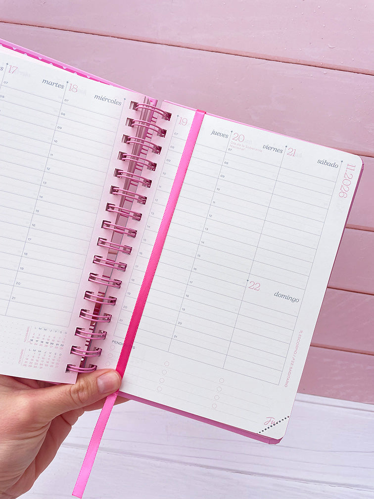 Agendas Semanales Cute Fw 2026