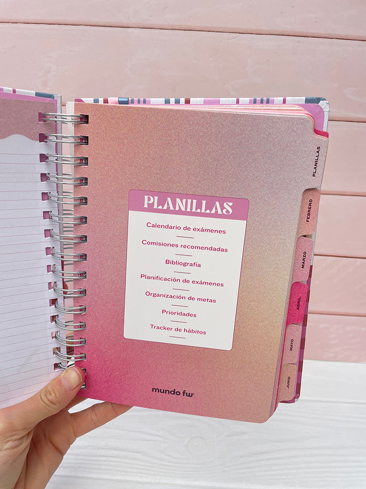 Agendas Universitarias Semanales Fw 2026