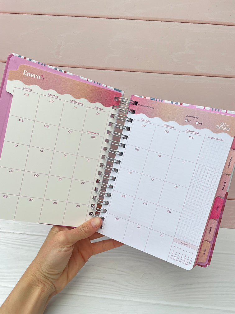Agendas Universitarias Semanales Fw 2026