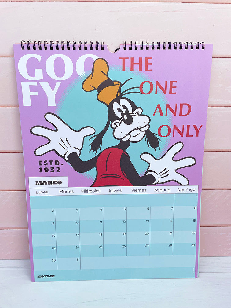 Calendario Mickey y Amigos 2026 Mooving