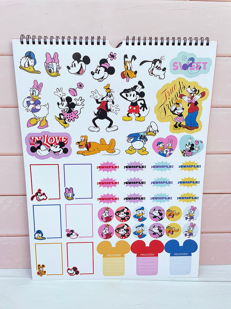 Calendario Mickey y Amigos 2026 Mooving