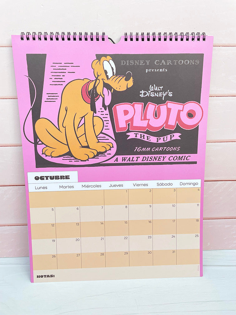 Calendario Mickey y Amigos 2026 Mooving