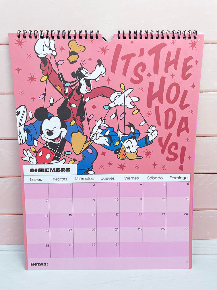Calendario Mickey y Amigos 2026 Mooving
