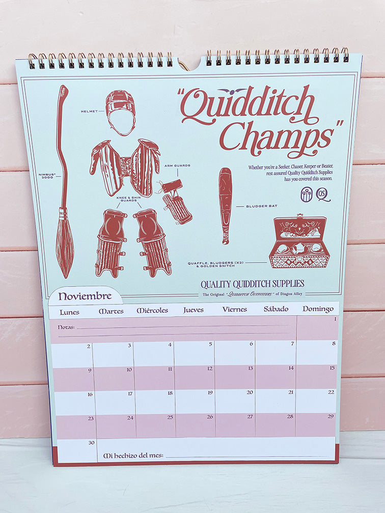 Calendario Harry Potter 2026 Mooving