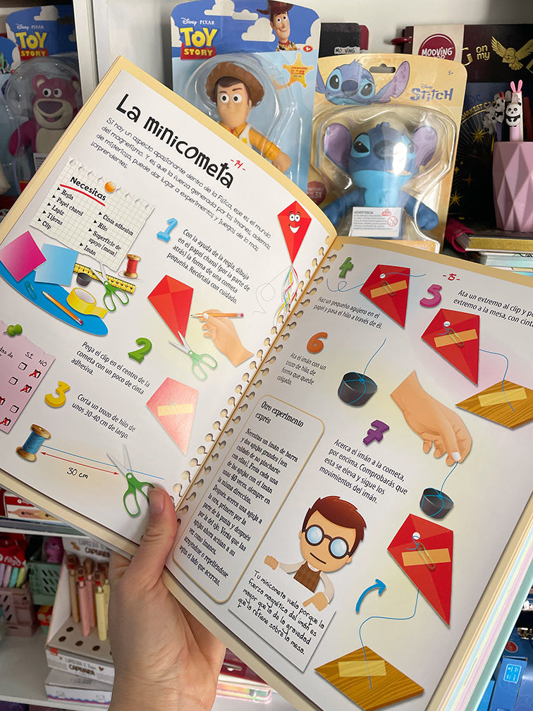 Libro educativo y didáctico de Experimentos para Niños