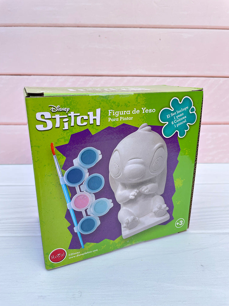 Stitch de Yeso para Pintar + Pinturas y Pincel