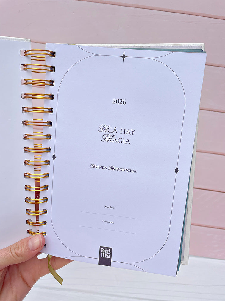 Agenda Semanal Astrológica Big Life 2026