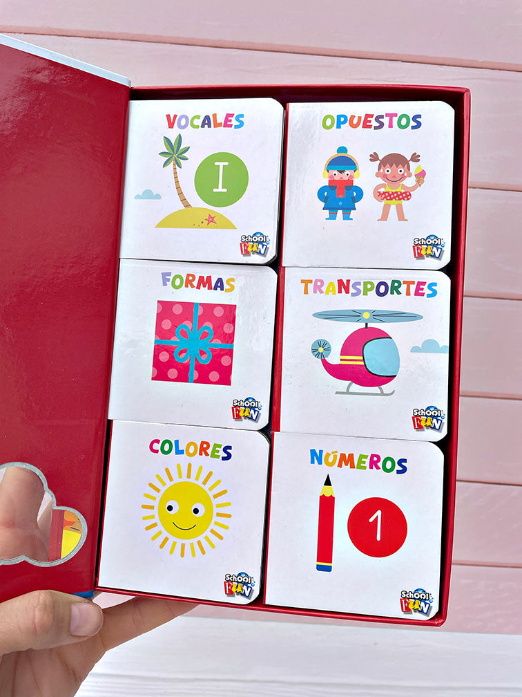 Set de 6 Libritos "Mi pequeña Biblioteca"