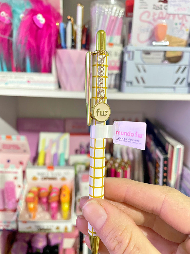 Lapicera Retráctil Fw con funda