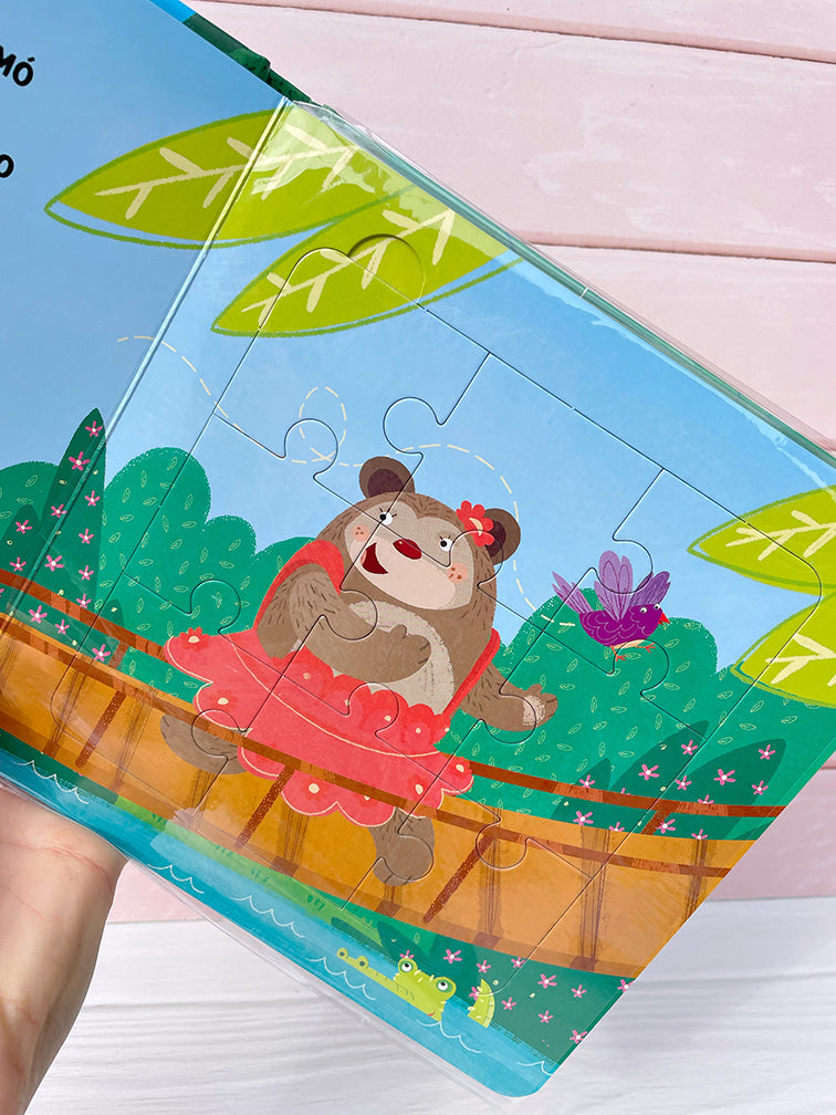Libro de Cuentos con 3 Puzzles