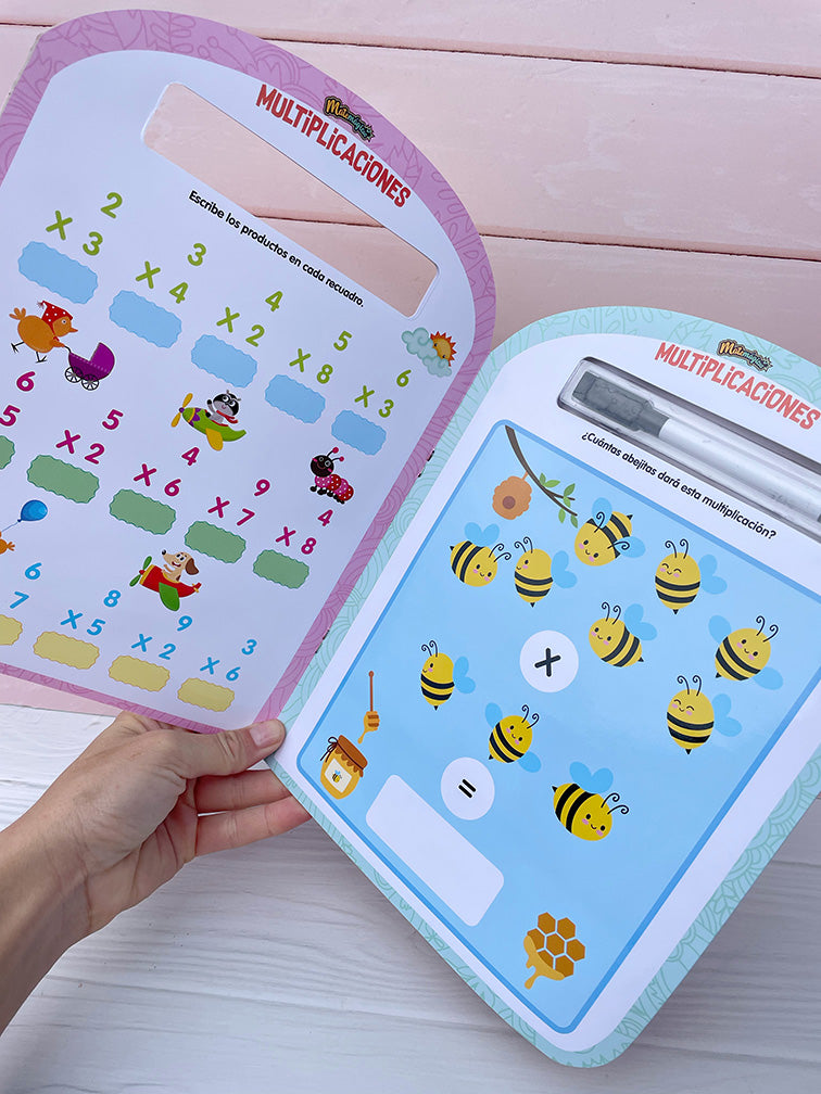 Libro Matemágicas con Marcador Borrador