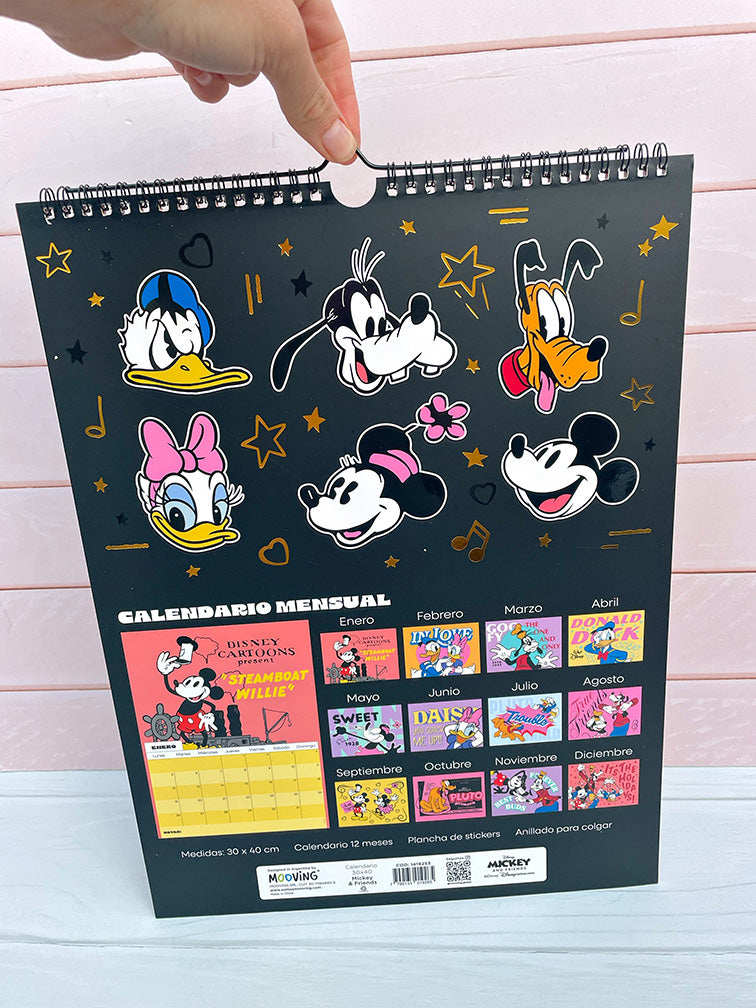 Calendario Mickey y Amigos 2026 Mooving