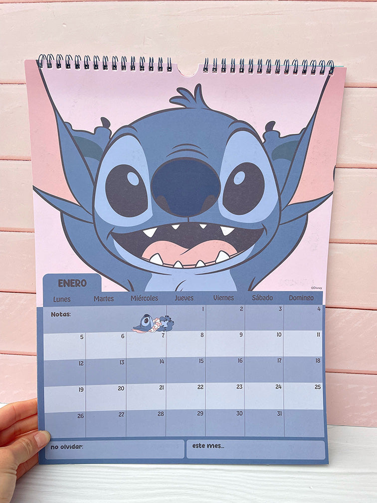 Calendario Stitch 2026 Mooving