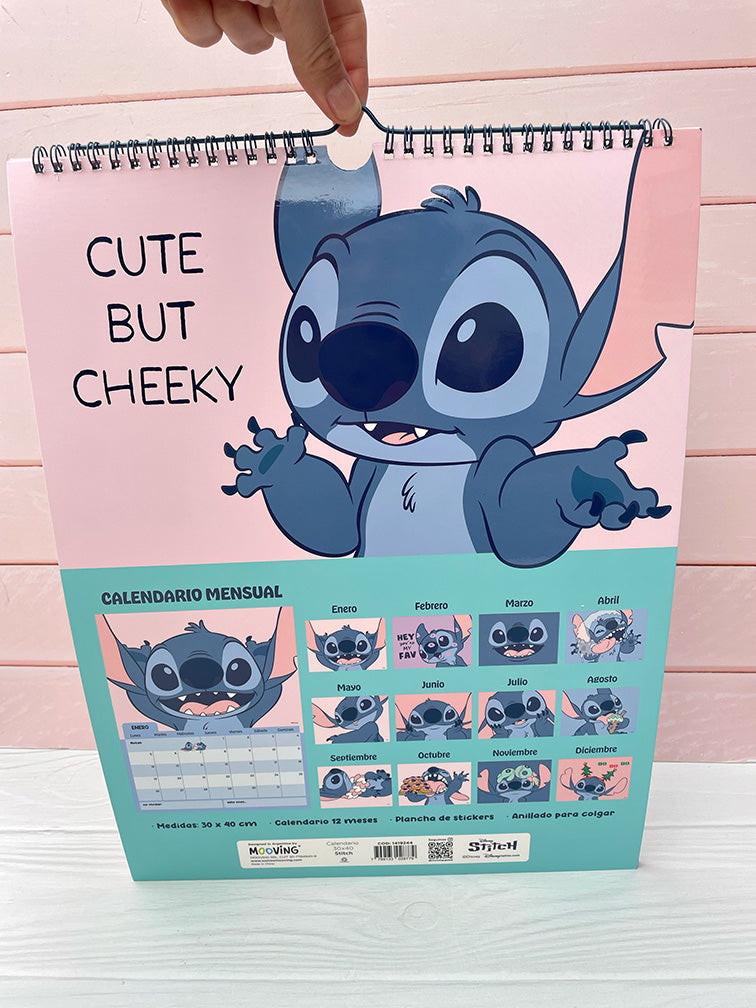 Calendario Stitch 2026 Mooving