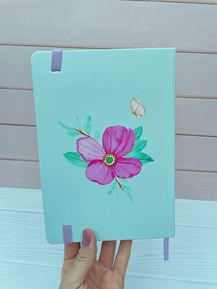 Cuaderno Cosido A5 Flores