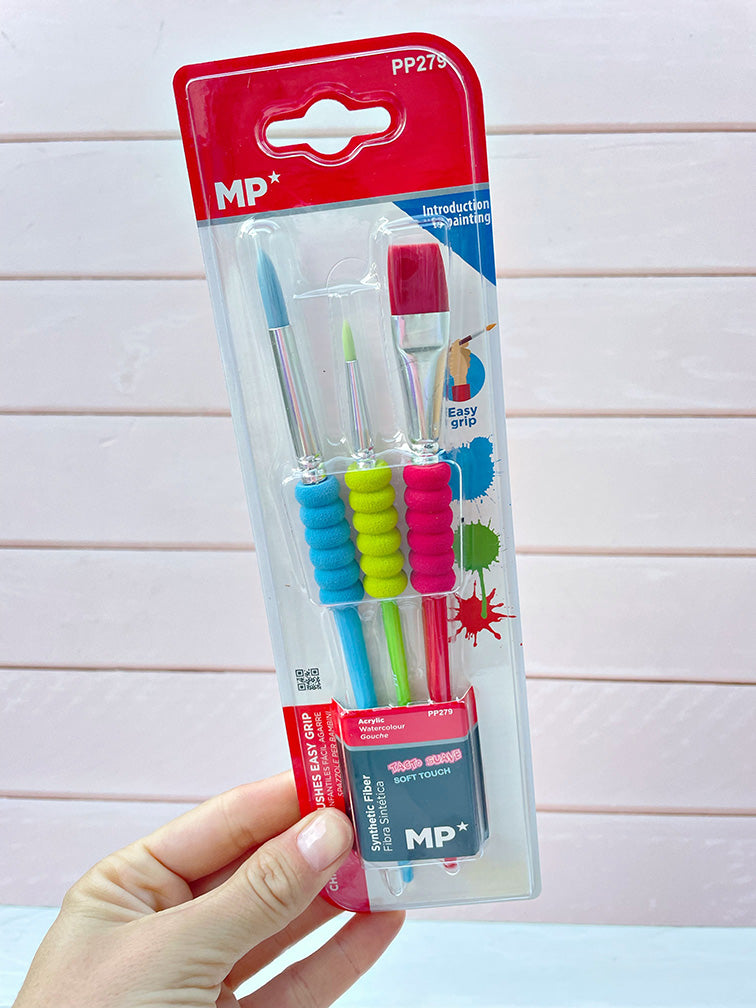 Set de Caballete + Bastidor con Diseño + Pinturas + Pinceles