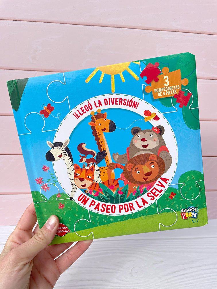 Libro de Cuentos con 3 Puzzles