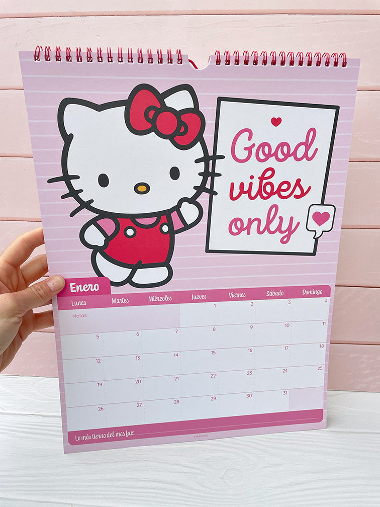 Calendario Kitty 2026 Mooving