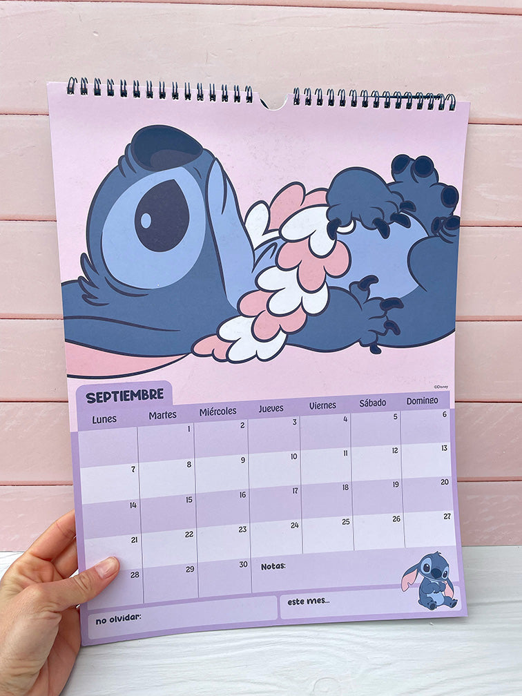 Calendario Stitch 2026 Mooving