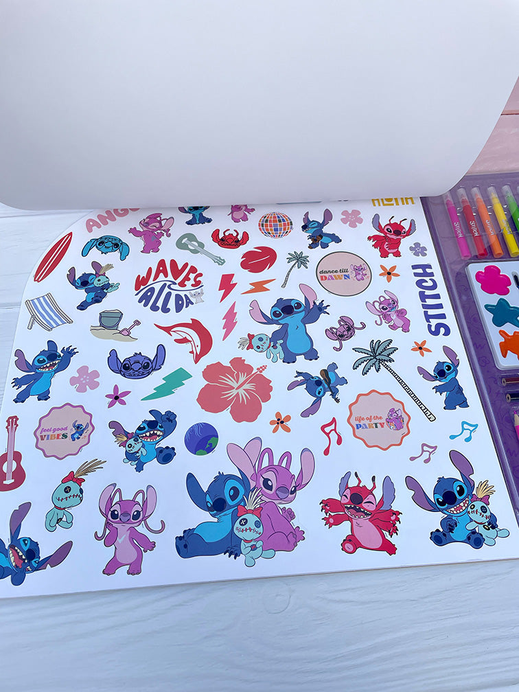 Block Gigante para Colorear Stitch