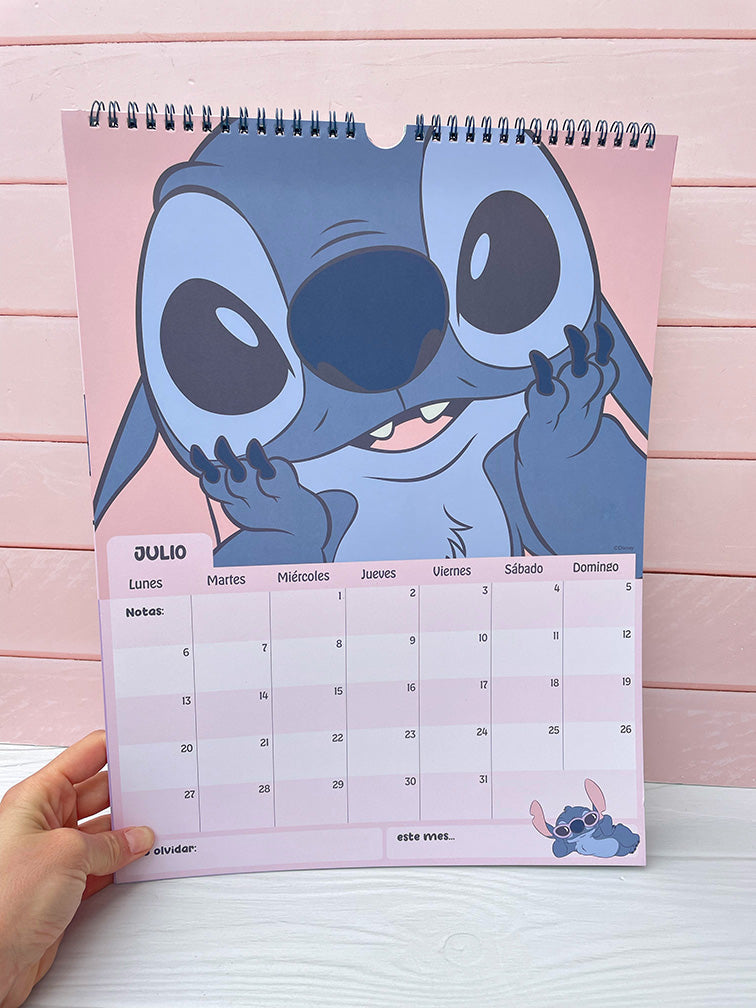 Calendario Stitch 2026 Mooving