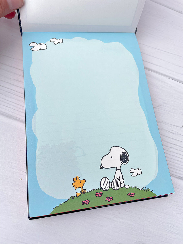 Block 120 hojas con diseños de Snoopy