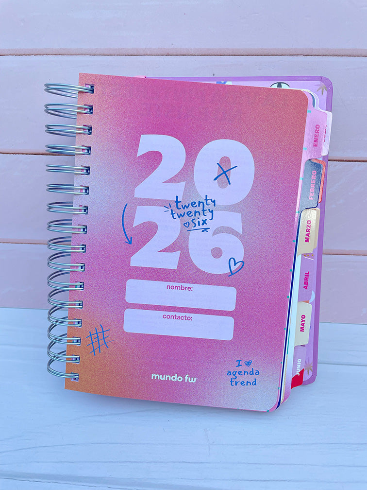 Agendas Diarias "Trend" Fw 2026