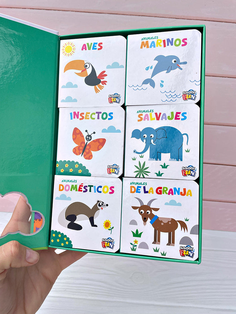 Set de 6 Libritos "Mi pequeña Biblioteca"