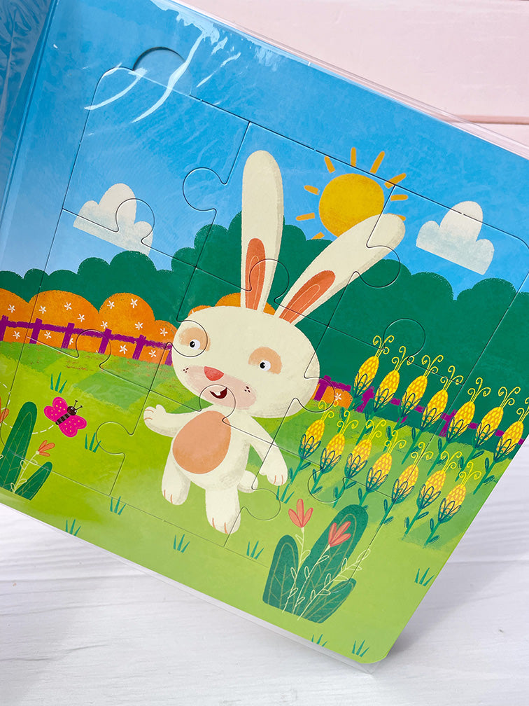 Libro de Cuentos con 3 Puzzles