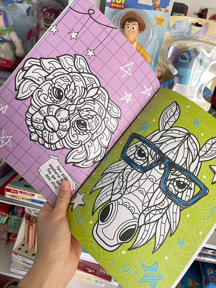 Libro para pintar Mandalas de Animales