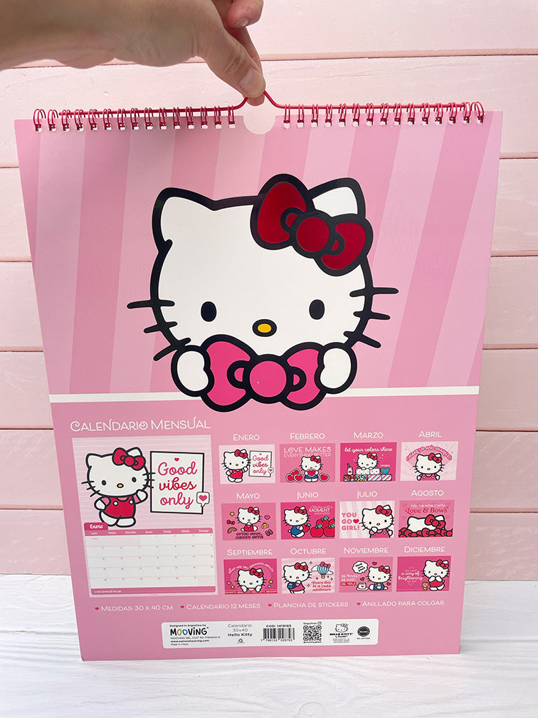 Calendario Kitty 2026 Mooving