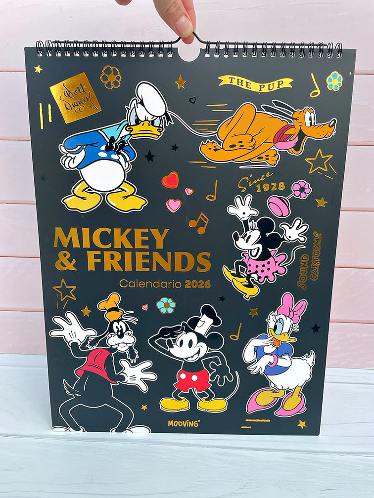 Calendario Mickey y Amigos 2026 Mooving